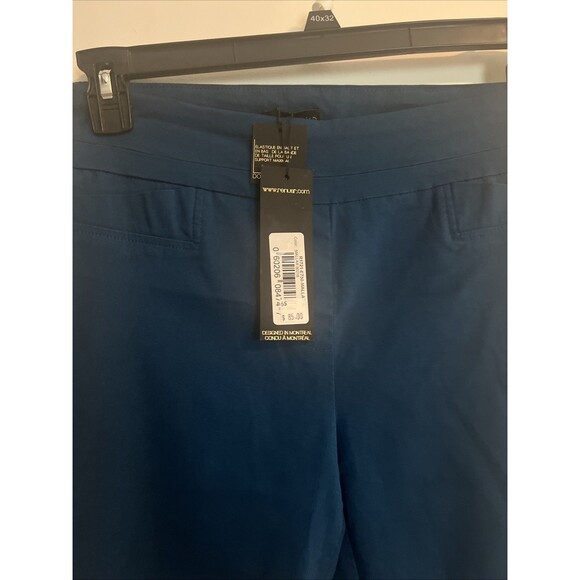 Renuar pant 1721 slim leg Color Night Blue size 6 - Picture 4 of 5